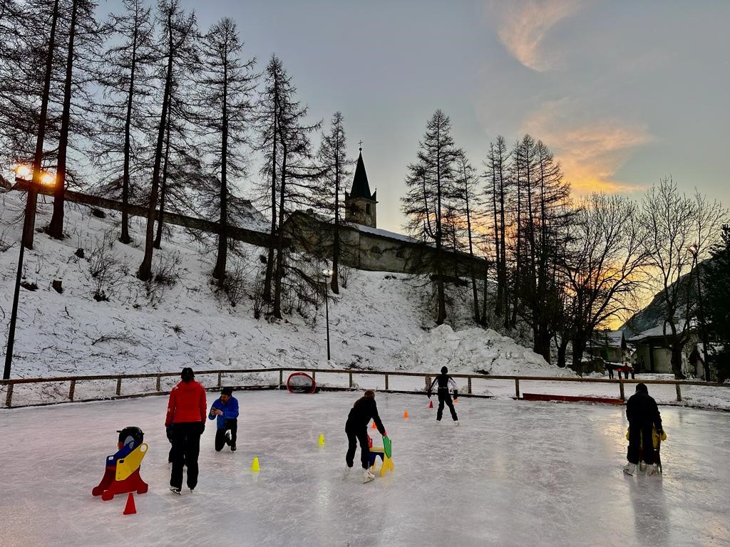 Patinoire naturelle