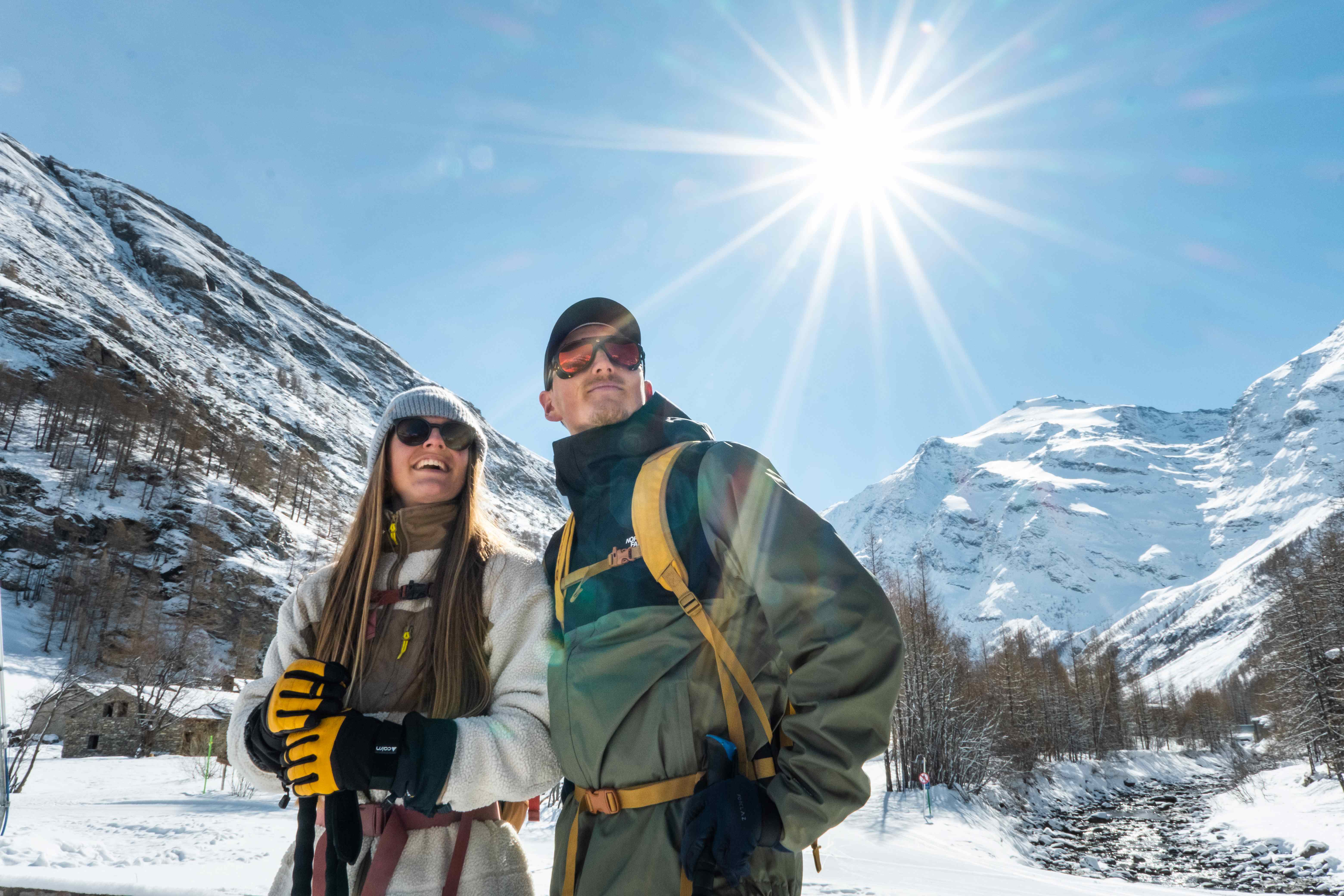 Pistes piétonnes et raquettes